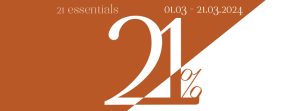 Lees meer over het artikel 21dagen – 21% korting – 21 Essentials